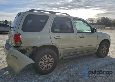 2005 Mercury Mariner z USA, uszkodzony, nr VIN 4M2YU56155DJ06166